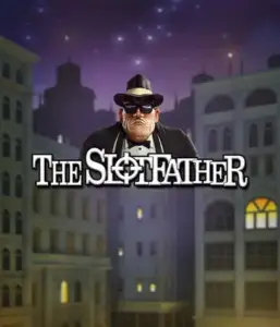 Step into the underworld realm of The Slotfather slot by Betsoft, featuring a commanding mafia boss posed against a nocturnal cityscape. This image conveys the intense ambience of the organized crime, with the boss clad in a sharp black suit and hat. Great for players who enjoy mafia stories, delivering a gripping escape. 